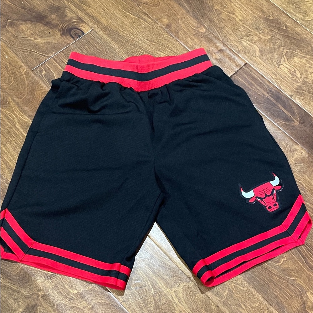 Black and Red Basketball Shorts